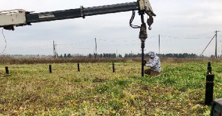 Установка винтовых свай Химки цена от 3111 руб.